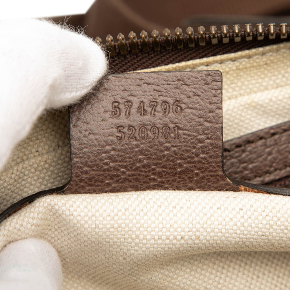 GUCCI Brown Leather Hobo Bag - Picture 6 of 7